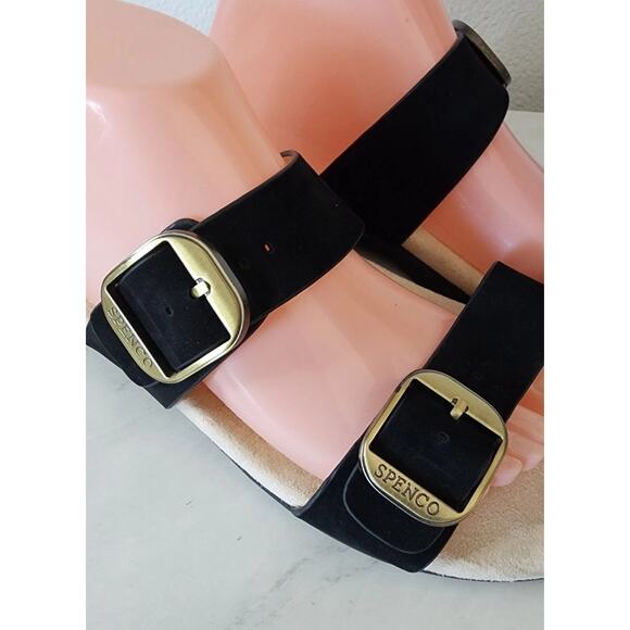 Spenco Orthotic Women’s Vista Slide Sandal Arch Support Leather Size 12D - Picture 4 of 9